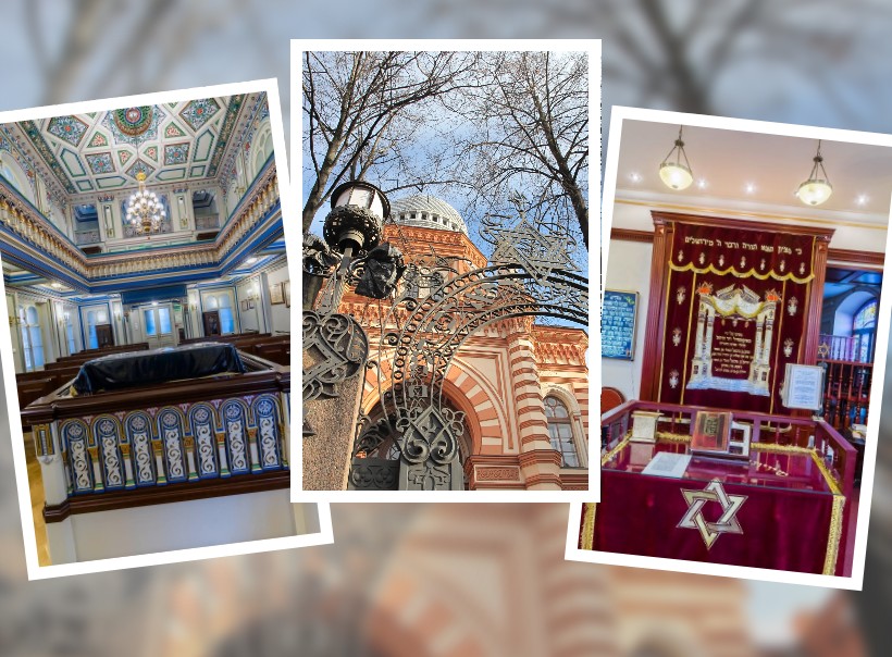 Экскурсия «Три синагоги». Леонид Гутцайт. Большая Хоральная, Малая, Грузинская синагоги на Лермонтовском, 2