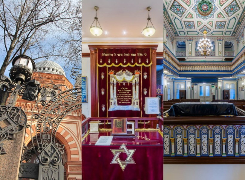 Экскурсия «Три синагоги». Леонид Гутцайт. Большая Хоральная, Малая, Грузинская синагоги на Лермонтовском, 2