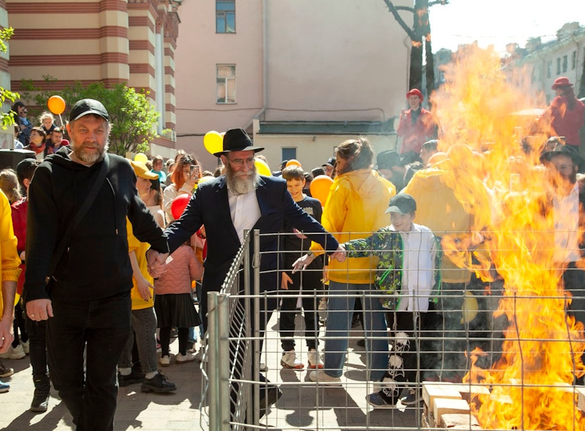 Лаг Баомер - комьюнити пикник во дворе Синагоги