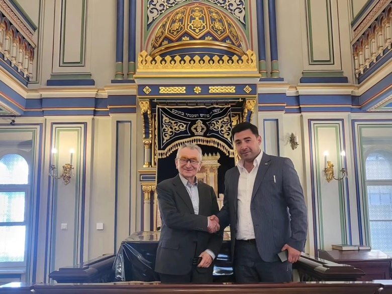 Визит Давида Селивестрова – главы еврейского Magen David Group в Азейрбайджане