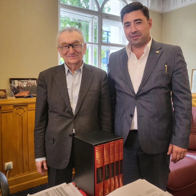 Визит Давида Селивестрова – главы еврейского Magen David Group в Азейрбайджане