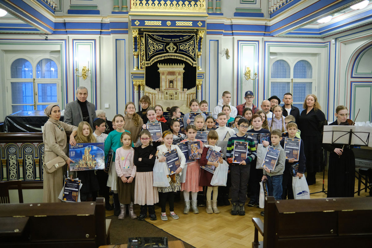 В Синагоге подвели итоги II конкурса детских творческих работ «Ханукальное чудо»