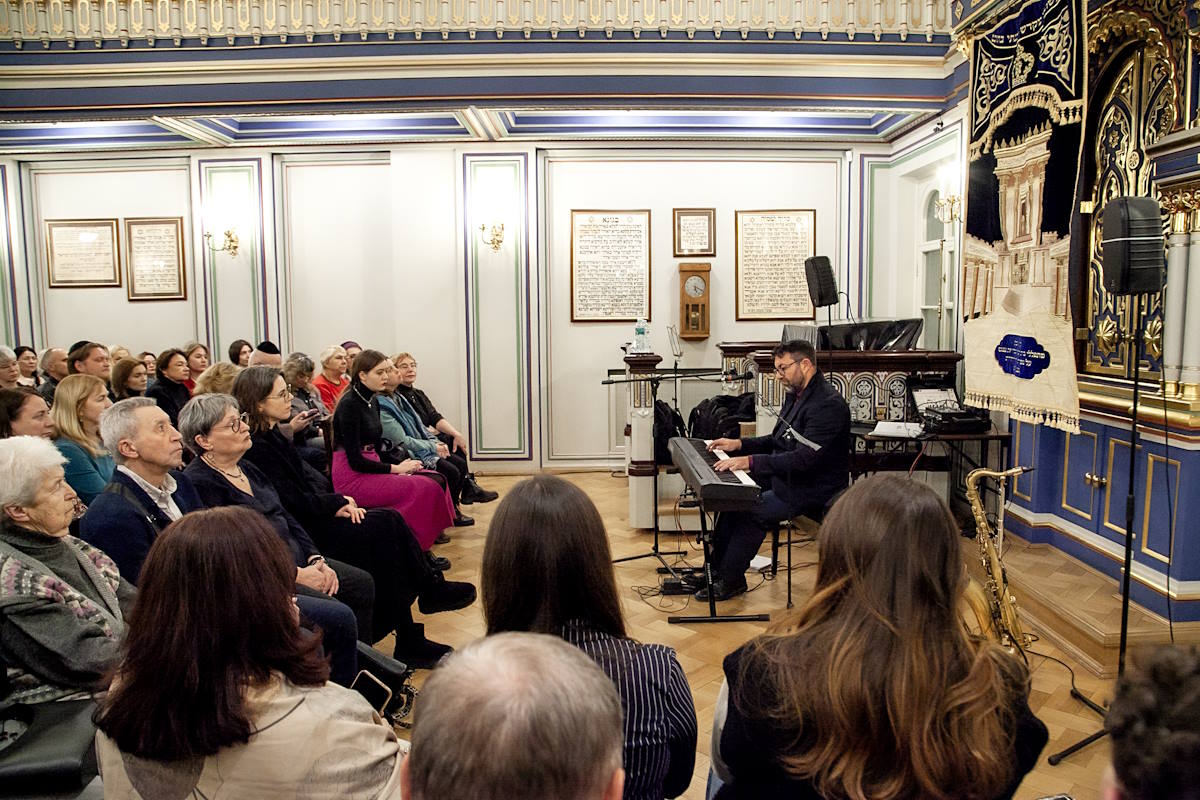 В Синагоге состоялся концерт «Романтический джаз»