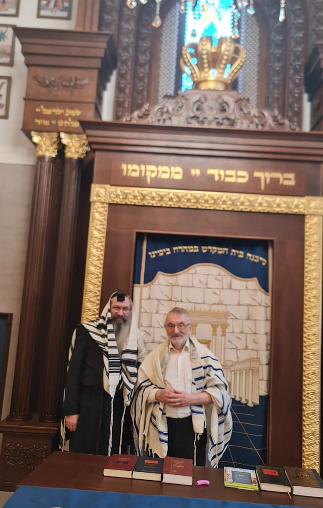 М. Д. Грубарг посетил синагогу Кисловодска