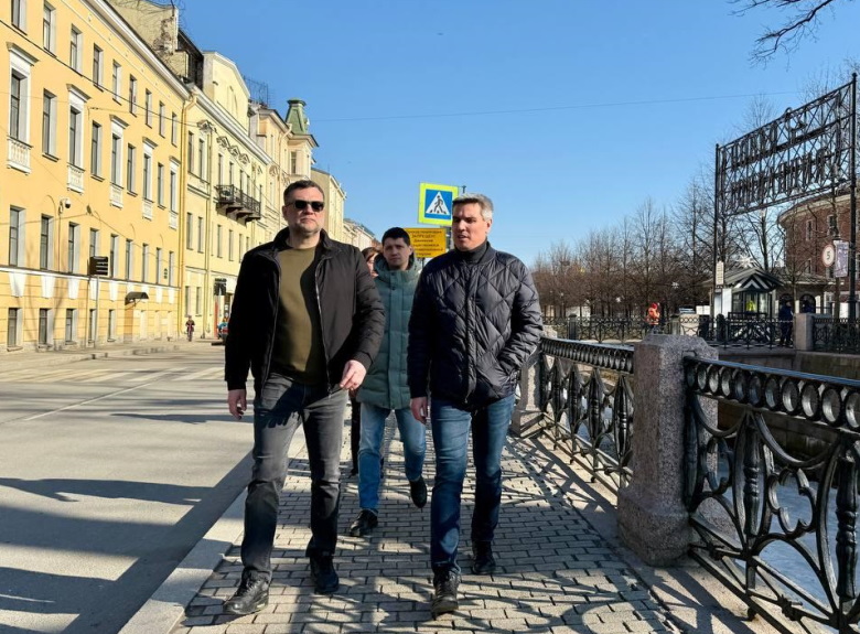 Вице-губернатор Петербурга и глава Адмиралтейского района визит в Синагогу